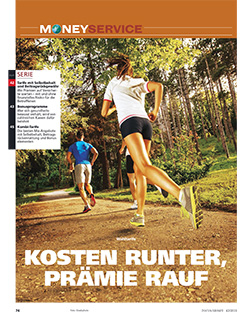 FOCUS-MONEY Heft 42/2015 Selbstbehalt- und Beitragsrückerstattungstarife