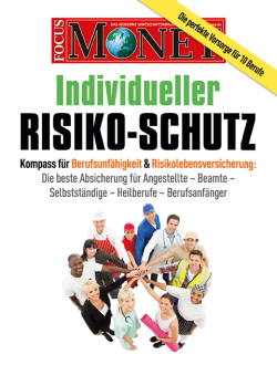 FOCUS-MONEY Heft 43/2014 Individueller Risiko-Schutz