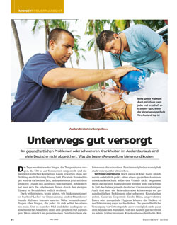 FOCUS-MONEY Heft 15/2018<br /> Auslandsreisekrankenpolicen