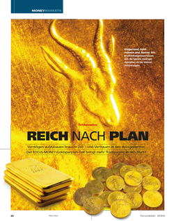FOCUS-MONEY Heft 29/2018 Goldsparpläne