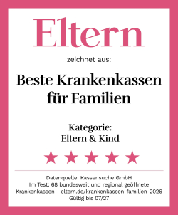 ELTERN.DE Beste Krankenkassen für Familien 2026