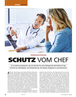 FOCUS-MONEY Heft 38/2018 Betriebliche Krankenversicherung