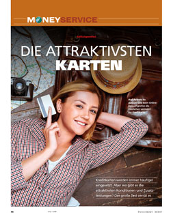 FOCUS-MONEY Heft 36/2017 Prepaid -und Charge-Kreditkarten