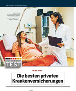 FOCUS-MAGAZIN Deutschlandtest Heft 46/2020 Beste PKV