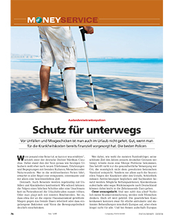 FOCUS-MONEY Heft 23/2016 Auslandsreisekrankenpolicen
