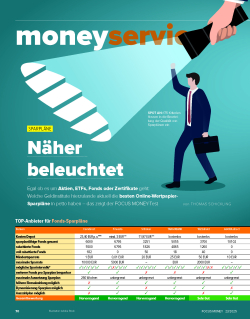 FOCUS-MONEY Heft 23/2025 Online-Wertpapier-Sparpläne
