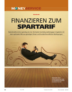 FOCUS-MONEY Heft 48/2018<br /> Bonitätsunabhängige Ratenkredite