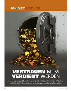 FOCUS-MONEY Heft 04/2021 Goldhandel