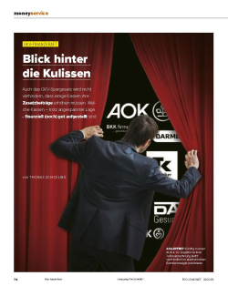 FOCUS-MONEY Heft 33/2026 GKV - Finanzkraft