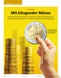 FOCUS-MONEY Heft 35/2018 Kapitalkraft europäischer Versicherungskonzerne