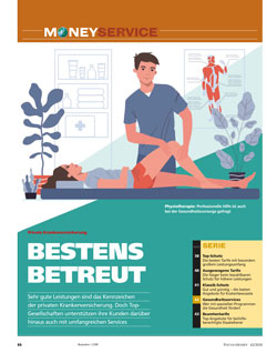 FOCUS-MONEY Heft 42/2020 PKV Gesundheitsservices