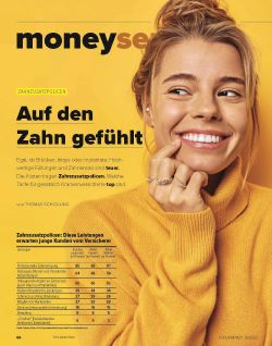 FOCUS-MONEY Heft 35/2023 Zahnzusatzpolicen