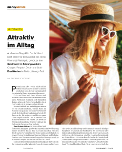 FOCUS-MONEY Heft 33/2026 Kreditkarten