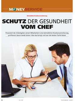 FOCUS-MONEY Heft 16/2017 <br />Betriebliche Krankenversicherung