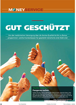 FOCUS-MONEY Heft 06/2016 Der große GKV Test