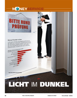 FOCUS-MONEY Heft 49/2011 - Der grosse GKV-Test