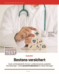 FOCUS-MAGAZIN Deutschlandtest Heft 46/2024 Beste PKV