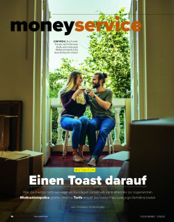 FOCUS-MONEY Heft 37/2025 Mietkautionspolicen