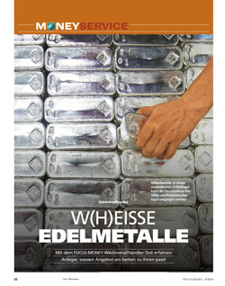 FOCUS-MONEY Heft 08/2019 Weißmetallhandel
