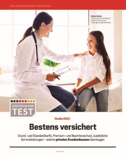 FOCUS-MAGAZIN Deutschlandtest Heft 46/2023 Beste PKV