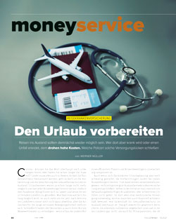 FOCUS-MONEY Heft 13/2021 Auslandsreisekrankenpolicen