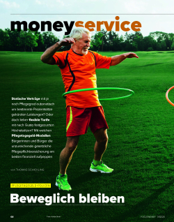 FOCUS-MONEY Heft 31/2025 Klassische Pflegetagegeld-Policen