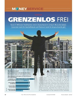 FOCUS-MONEY Heft 12/2016 Kreditkarten, Corporate und Premiumkarten