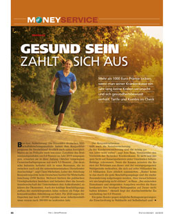 FOCUS-MONEY Heft 45/2019 GKV Wahltarife