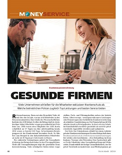 FOCUS-MONEY Heft 38/2019 Betriebliche Krankenversicherung