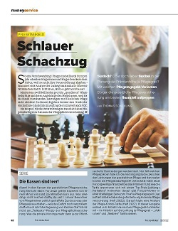FOCUS-MONEY Heft 32/2022 Klassische Pflegetagegeld-Policen