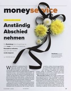 FOCUS-MONEY Heft 25/2023 Sterbegeldversicherung