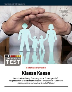 Deutschlandtest Focus Magazin Heft 40/2019 Beste Krankenkasse für Familien