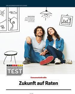 Deutschlandtest FOCUS-MAGAZIN Heft 23/2019 Günstigste Ratenkredite