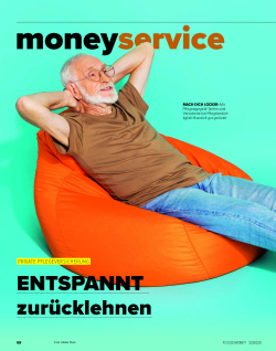 FOCUS-MONEY Heft 32/2025 Geförderte Pflegeversicherung und Pflege-Kombi-Tarife
