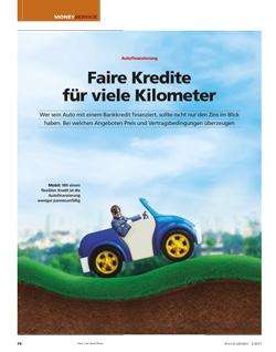 FOCUS-MONEY Heft 02/2017 Autokredit