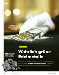FOCUS-MONEY Heft 12/2021 Weißmetallhandel