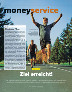 FOCUS-MONEY Heft 29/2021 Geförderte Pflegeversicherung