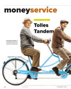 FOCUS-MONEY Heft 31/2026 Geförderte Pflegeversicherung und Pflege-Kombi-Tarife