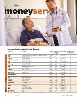 FOCUS-MONEY Heft 37/2024 Stationäre Zusatzversicherungen