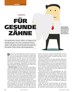 FOCUS-MONEY Heft 22/2017 Zahnzusatz - <br />GKV Kooperationstarife