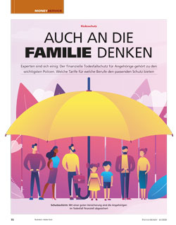 FOCUS-MONEY Heft 41/2020 Risikoleben-Policen