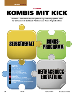 FOCUS-MONEY Heft 44/2012 Beste Wahltarife Kategorie Kombitarife