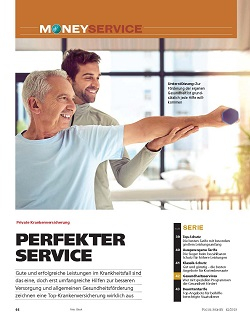FOCUS-MONEY Heft 42/2019 PKV Gesundheitsservices