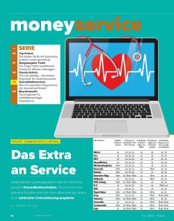 FOCUS-MONEY Heft 43/2022 PKV Gesundheitsservices
